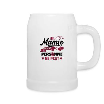Drôle Fête Des Mères Mamie - Chope en céramique - blanc - Droite