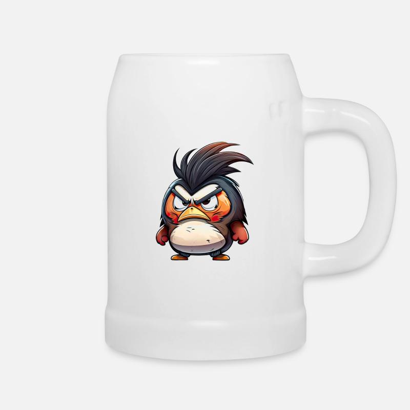Ich bin nicht glücklich! - Bierkrug - Weiß