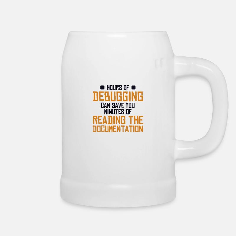 Hours Of Debugging Softwareingenieur Developer - Bierkrug - Weiß