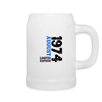 1974 August Limited Edition 49th Birthday Outfit - Beer Mug - white - Right