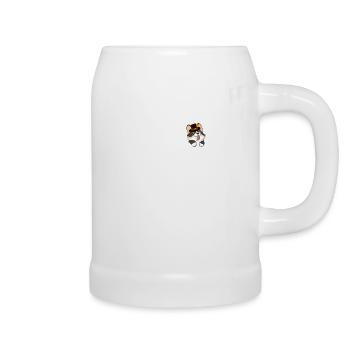 Sac Pèlerin Gallois Corgi chien amoureux mignon - Chope en céramique - blanc - Droite