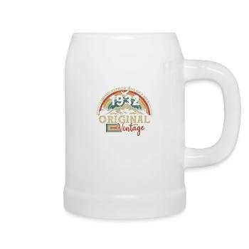 Born 1932 - 91/92 years - Vintage Birthday - Beer Mug - white - Right