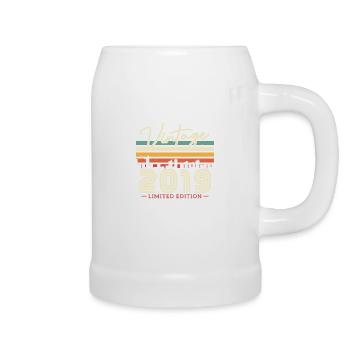Vintage Gift 2019 4/5 J. - Beer Mug - white - Right