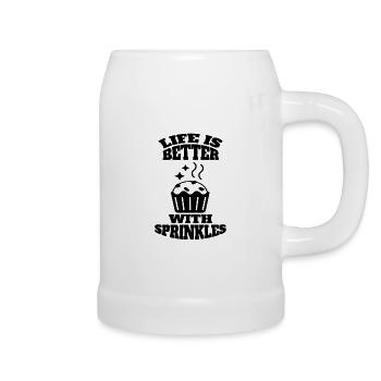 Confectionery Baker Baking Confectioner Bakery - Beer Mug - white - Right