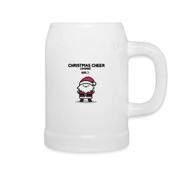 Weihnachtsstimmung lädt - Bierkrug - Weiß - Rechts