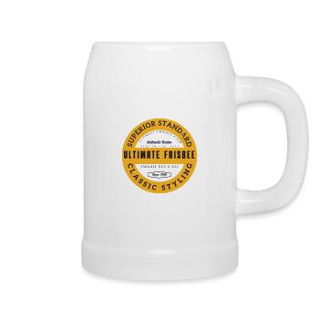 Ulti 13 authentic - Beer Mug - white - Right