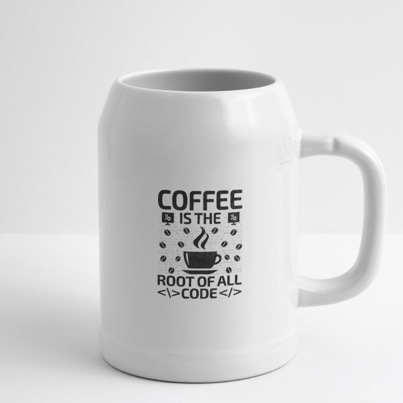 Café Codage Programmeur Codeur Développeur Nerd Coff Chope en céramique