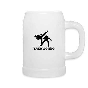 Taekwondo - Beer Mug - white - Right