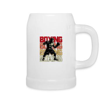 Boxing - Beer Mug - white - Right