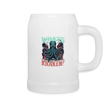 Kraken Legendary sea creature. - Beer Mug - white - Right