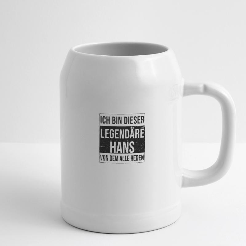 Je suis cette légende pour Hans Chope en céramique