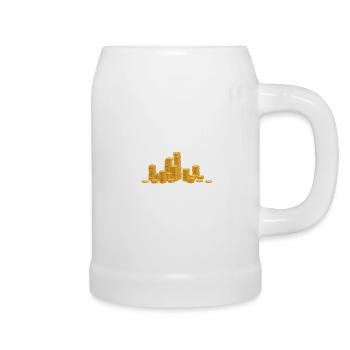 Coin Album Contentment: Numismatist's Pride - Bierkrug - Weiß - Rechts