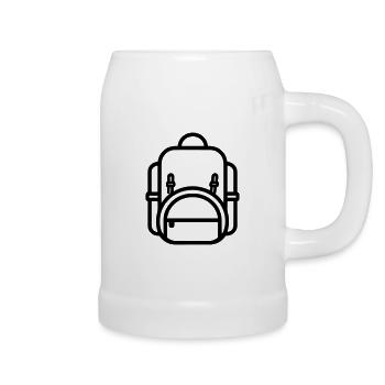 Backpack - Beer Mug - white - Right