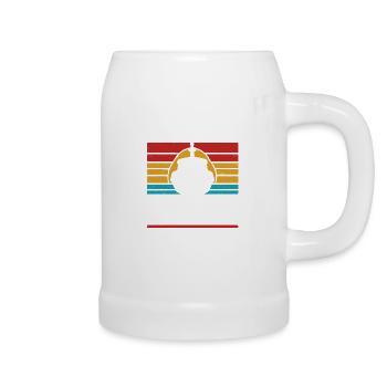 Willst du Boat Stuff machen? Besitzer Kapitän Lustiger Spruch - Bierkrug - Weiß - Rechts