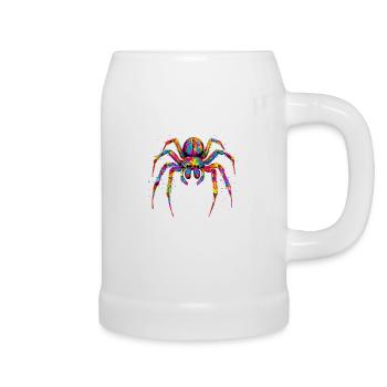 araignée tarentule tarentule amour araignées arachnides - Chope en céramique - blanc - Droite