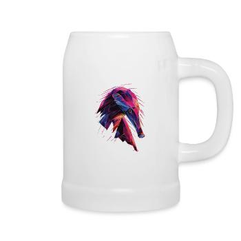 Anteater - Beer Mug - white - Right
