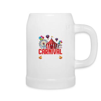 Carnival Circus - Beer Mug - white - Right