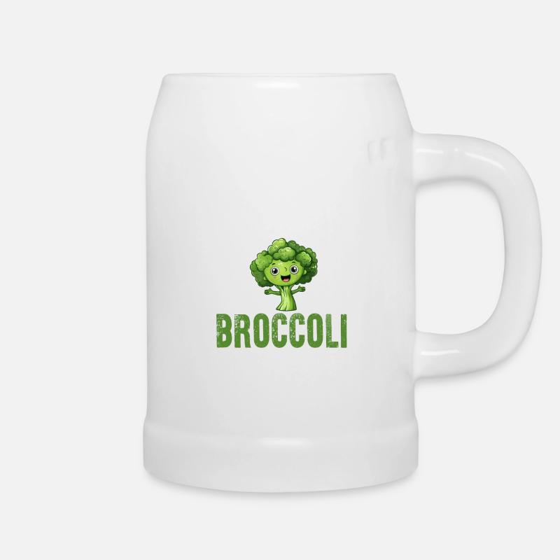 Équipe Brocoli - Chope en céramique - blanc