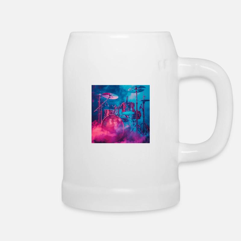 Percussion - Beer Mug - white