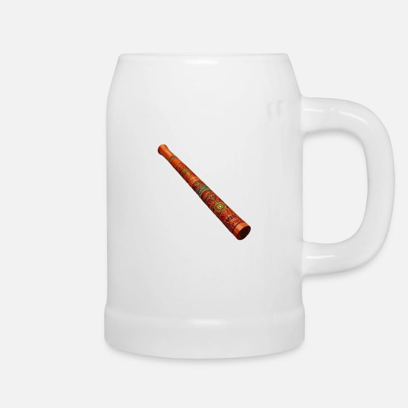 DIDGERIDOO - Beer Mug - white