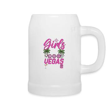 Girls Trip Las Vegas 2026 - Bierkrug - Weiß - Rechts