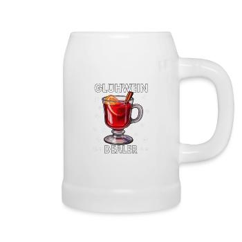 GLÜHWEIN DEALER - Bierkrug - Weiß - Rechts