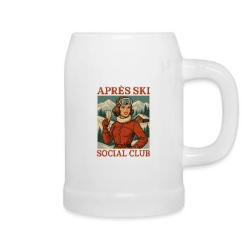 Après Ski Social Club - Beer Mug - white - Right