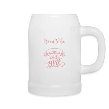 Bald Mama: Kleine Prinzessin - Bierkrug - Weiß - Rechts