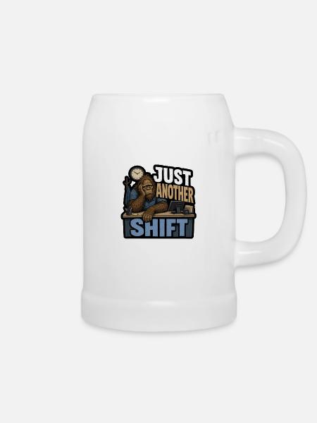 Just Another Shift Bigfoot - Bierkrug - Weiß