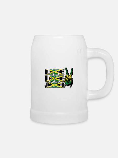 Jamaika Jamaica - Bierkrug - Weiß