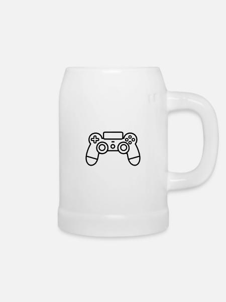 Controller für Videospiele - Bierkrug - Weiß