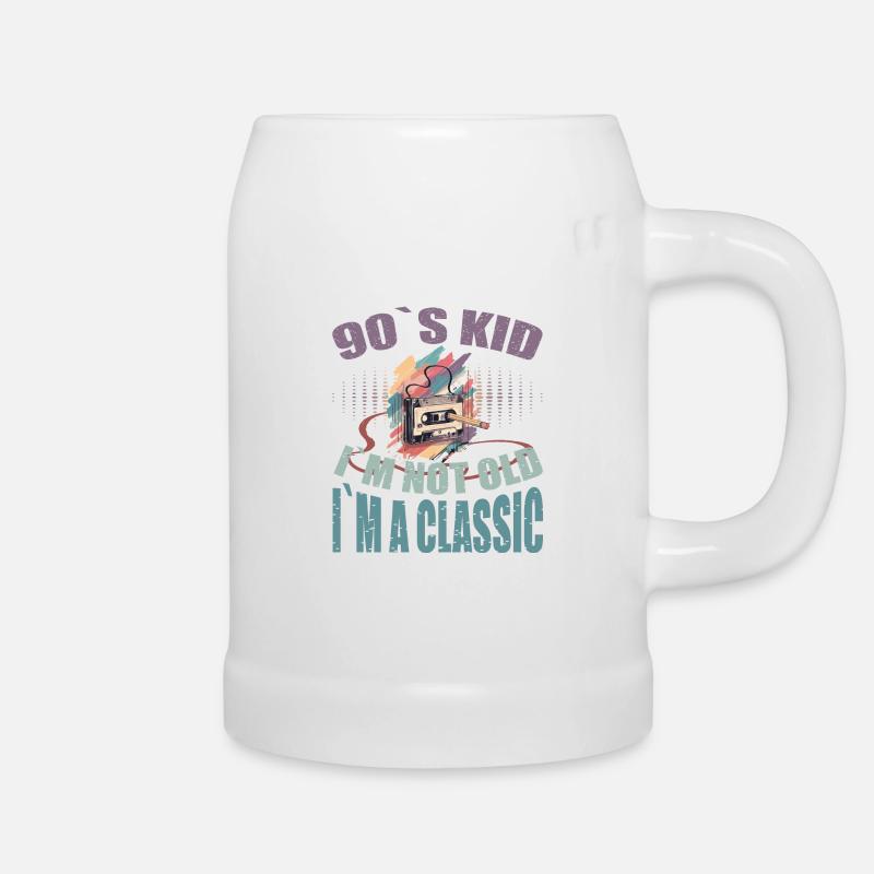 90er Kind - Bierkrug - Weiß
