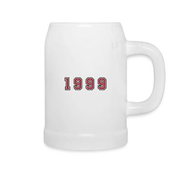 Numéro de l’année 1999 - Chope en céramique - blanc - Droite