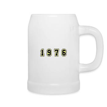 1976 Year Number - Beer Mug - white - Right