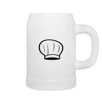 Küchenchef - Bierkrug - Weiß - Rechts