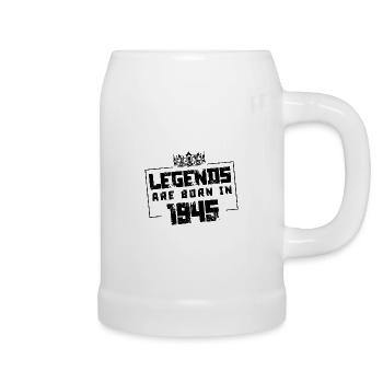Legends Born in (1945) - Beer Mug - white - Right