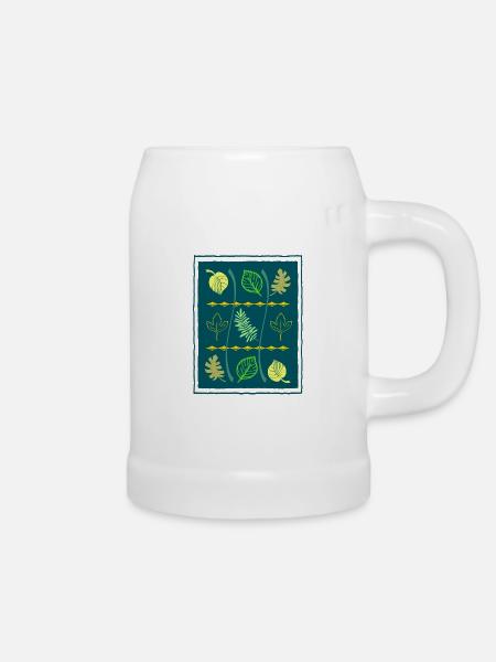 Mather Nature 🐢 - Bierkrug - Weiß