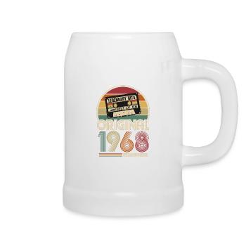 Born in 1968 Original Birthday Gift - Beer Mug - white - Right