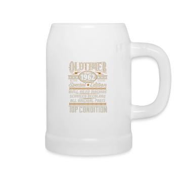 Oldtimer Vintage 1962 Vintage Rétro Anniversaire - Chope en céramique - blanc - Droite