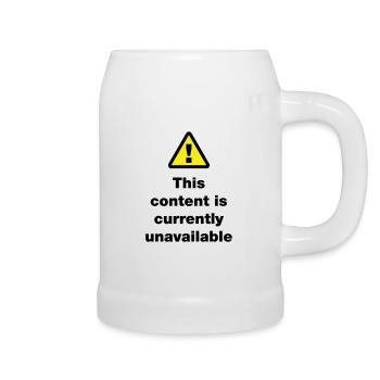 ⚠ This Content Is Currently Unavailable - Beer Mug - white - Right