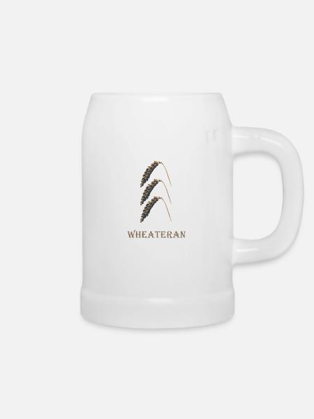 Weizen Veteran - Bierkrug - Weiß