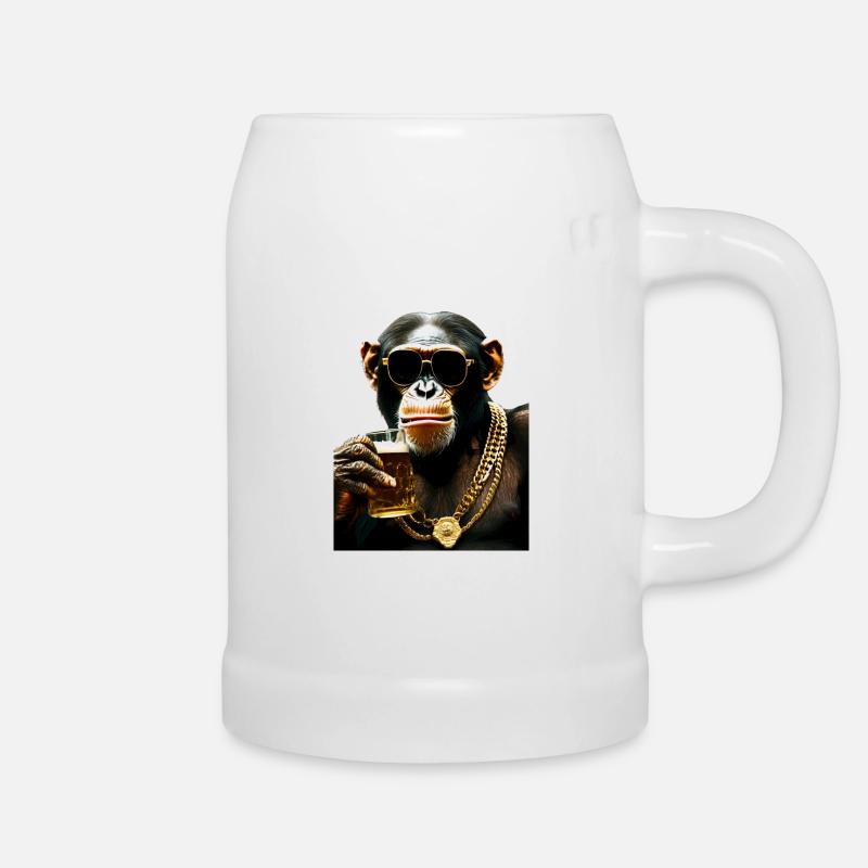 Be cool! - Bierkrug - Weiß