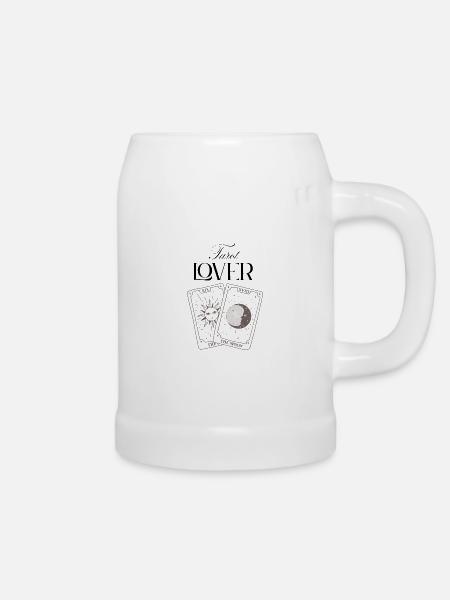 Tarot Lover - Bierkrug - Weiß