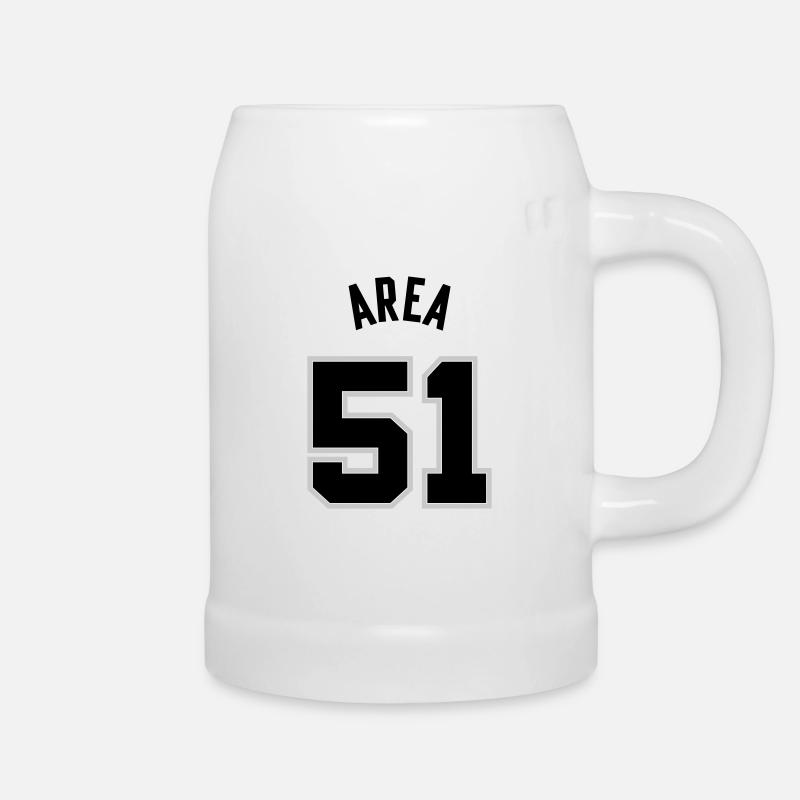 GEBIET 51 Schwarz - Bierkrug - Weiß