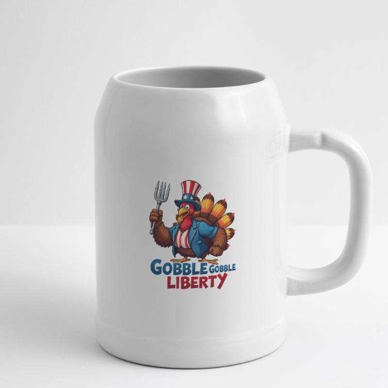 Gobble Gobble Liberty Bierkrug