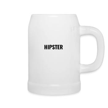 hipster - Beer Mug - white - Right