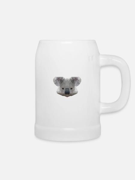 Mr Koala - Bierkrug - Weiß