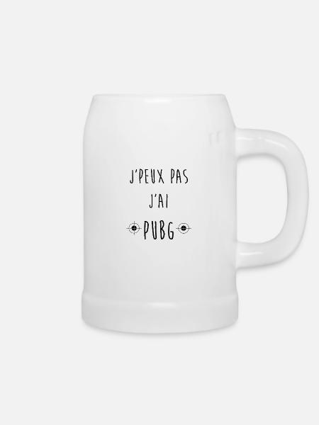 ICH KANN NICHT. - Bierkrug - Weiß
