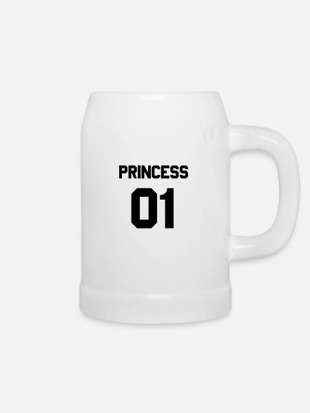 Princess 01 - Bierkrug - Weiß