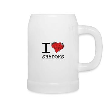 I Love Shadoks - Beer Mug - white - Right